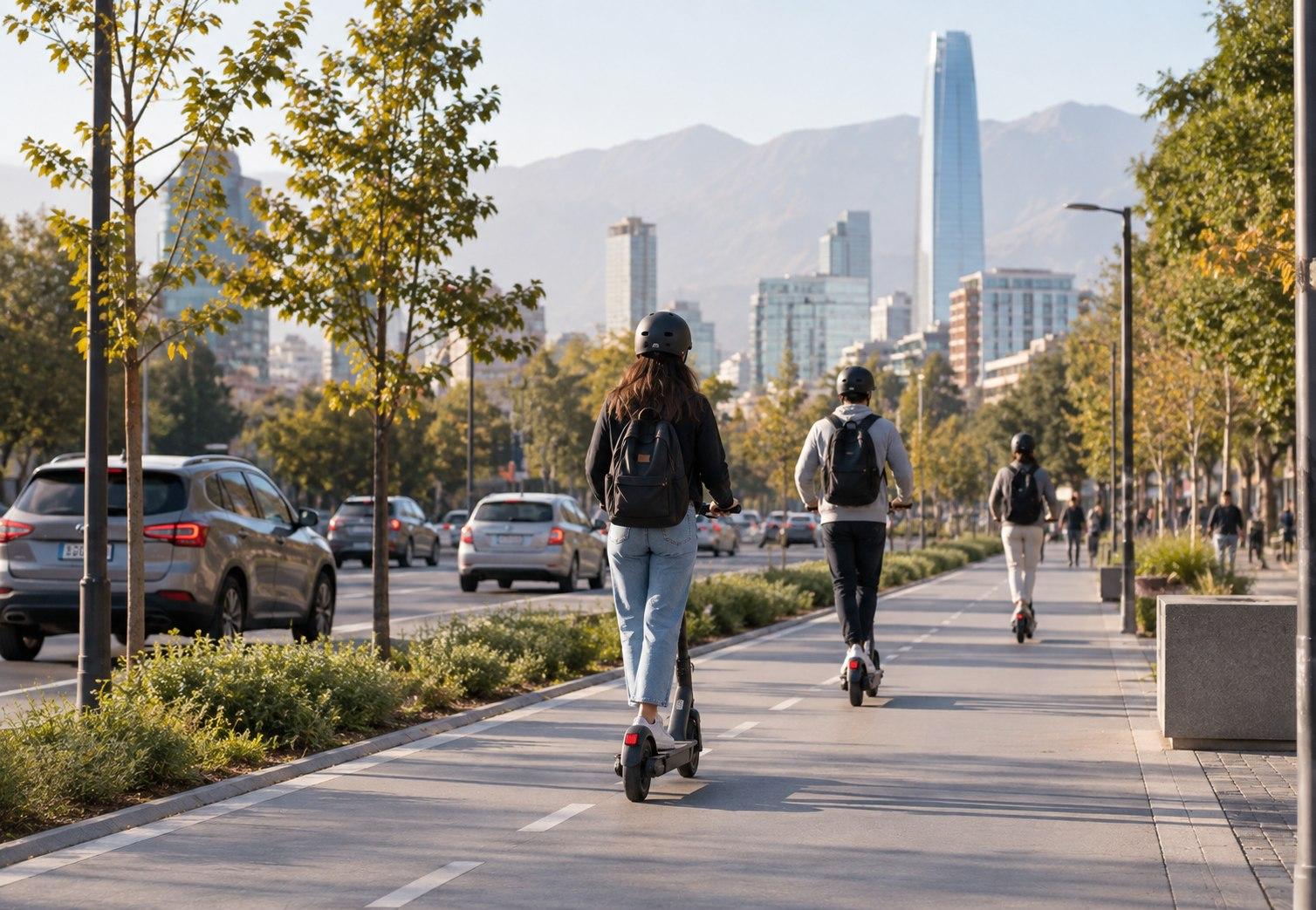 Licencia, Seguro y Ser Mayor de 18: El Proyecto que Busca Regular los Scooters Eléctricos en Chile