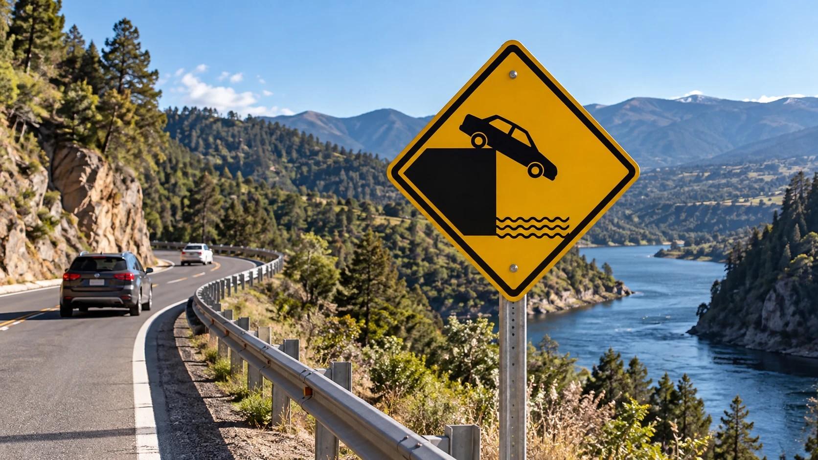 Señal PE-6 Ribera: qué significa en las carreteras chilenas y cómo actuar al acercarte a un río